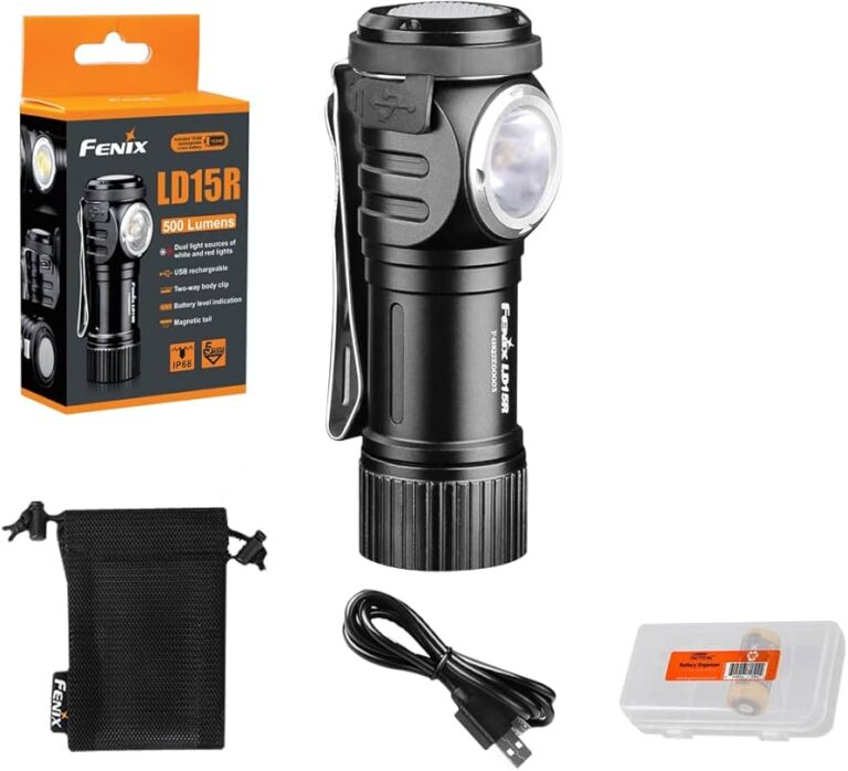 Fenix LD15R Review: The Ultimate Right-Angle Flashlight