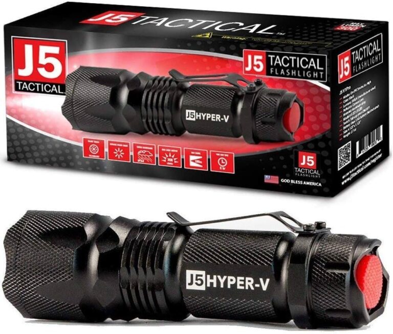 J5 Tactical Flashlight Review: Bright, Durable, Affordable
