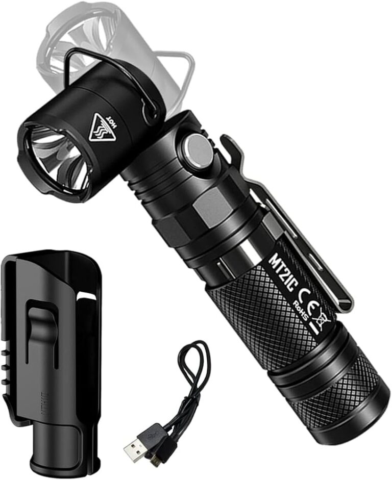 Nitecore MT21C Review: The Versatile 90° Adjustable Flashlight